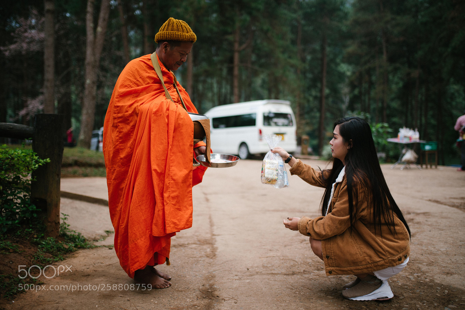 Nikon D750 sample photo. Monk photography