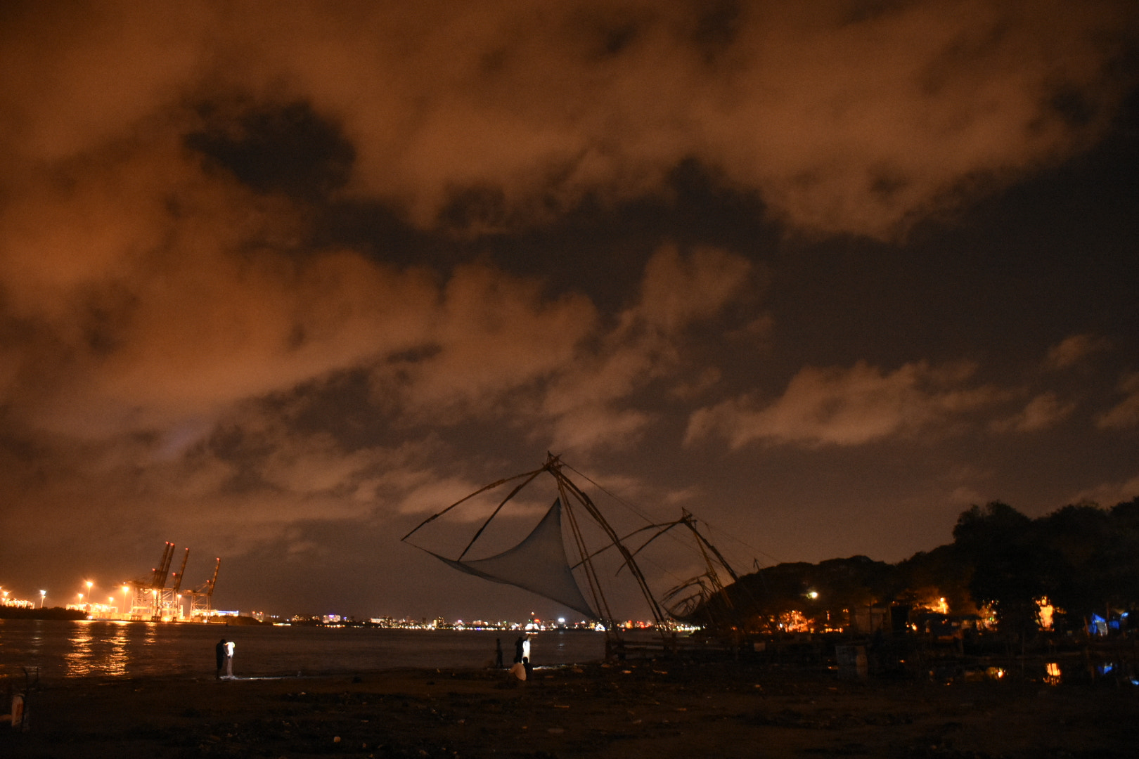 Nikon D7200 sample photo. The chinese fishing net photography