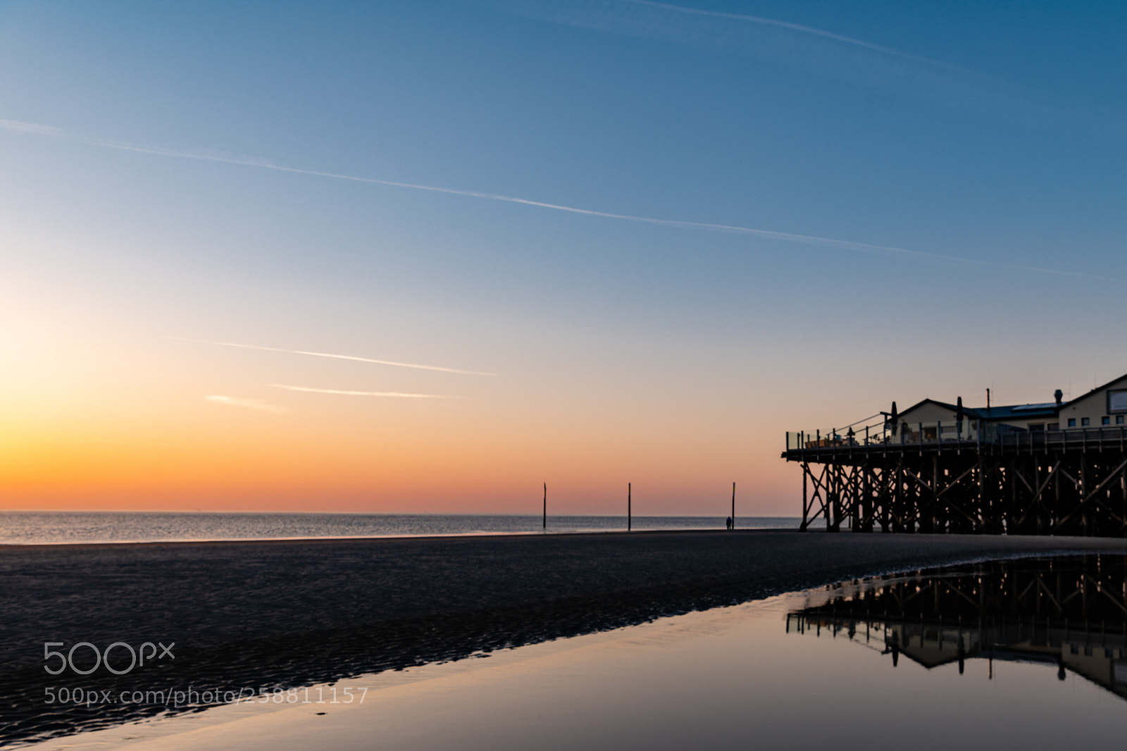 Nikon D850 sample photo. St peter ording sundown 4 photography