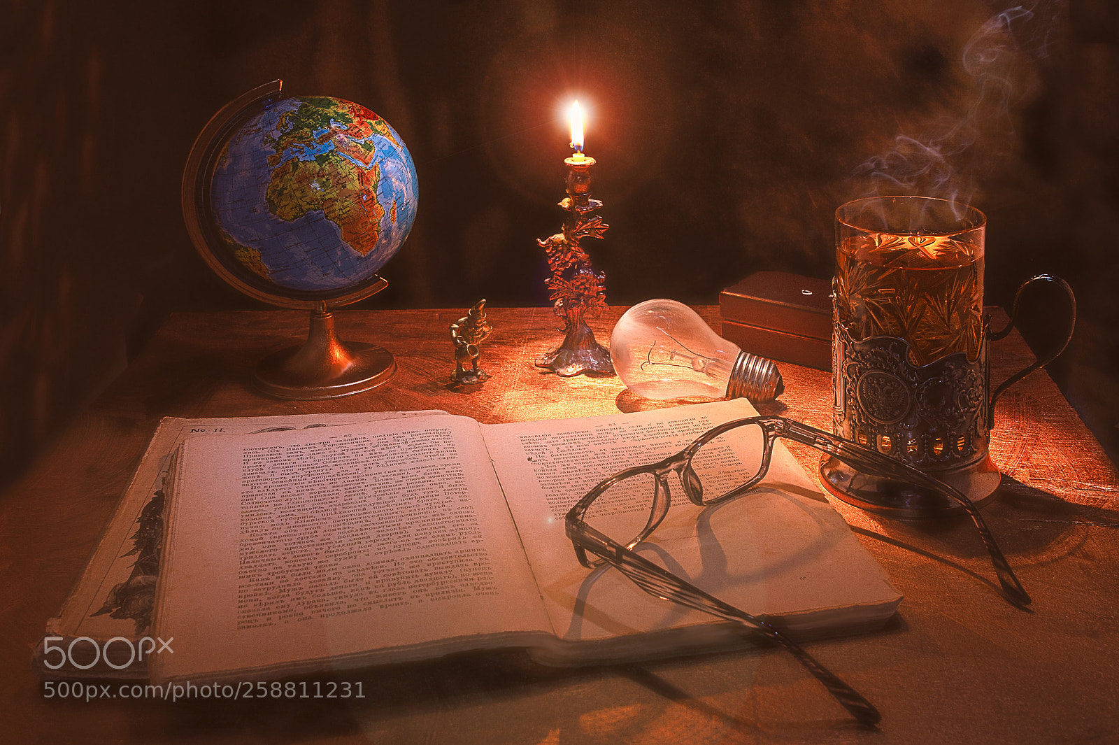 Nikon D600 sample photo. чтение при свече photography