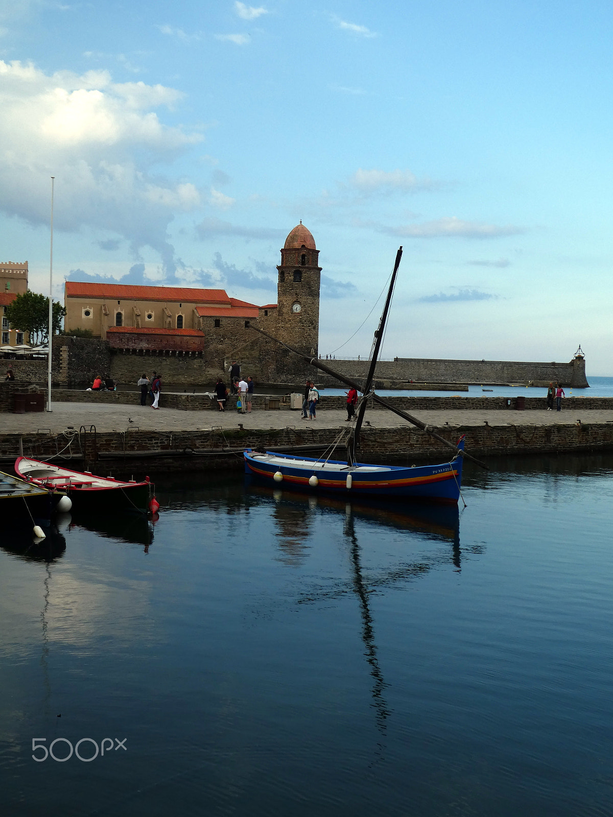 Panasonic Lumix DMC-ZS60 (Lumix DMC-TZ80) sample photo. Collioure photography