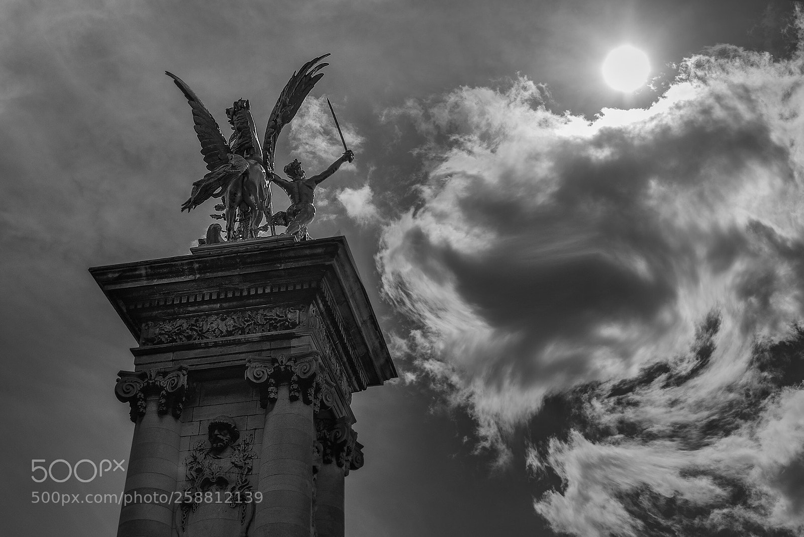 Nikon D810 sample photo. Pont de alexandre 3 photography