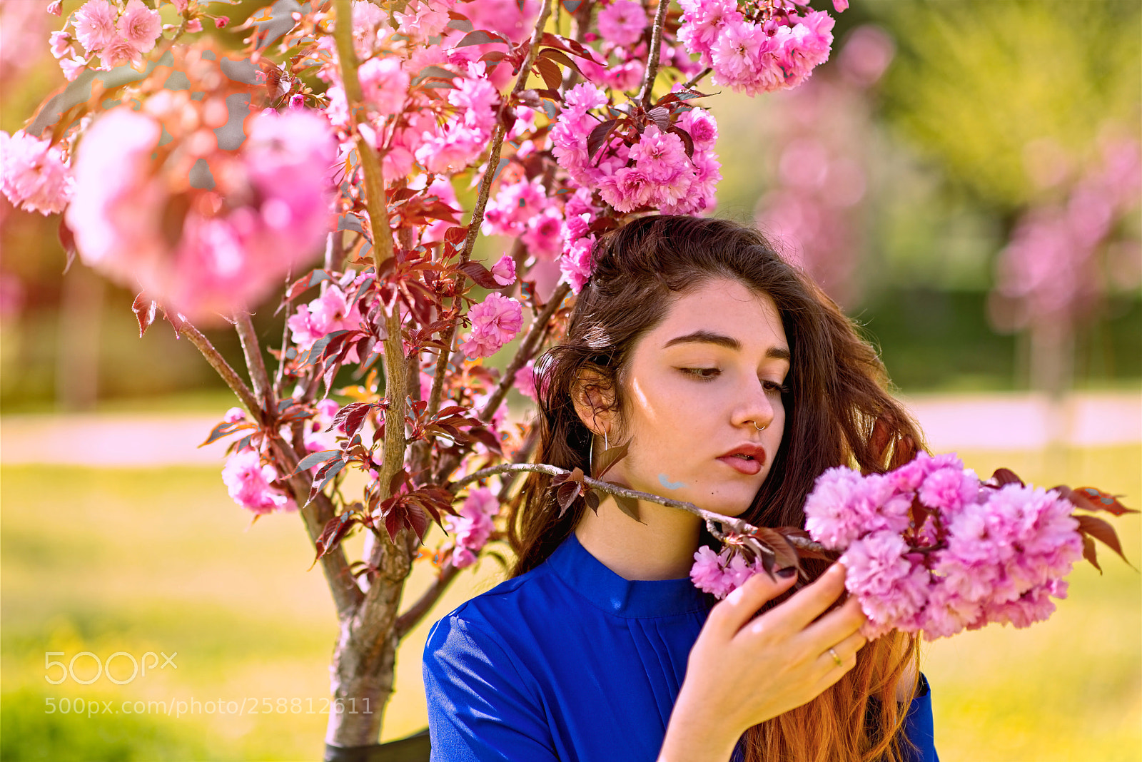 Nikon D810 sample photo. Primavera. modelo emma martins photography