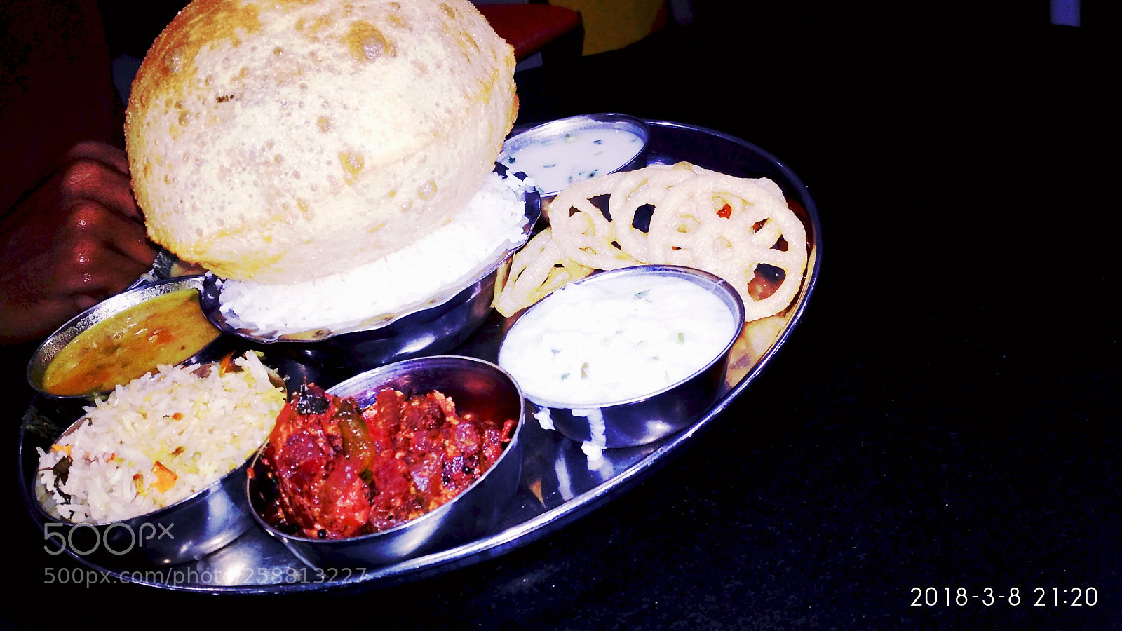 Xiaomi Redmi 4 Pro sample photo. Indian meal. photography