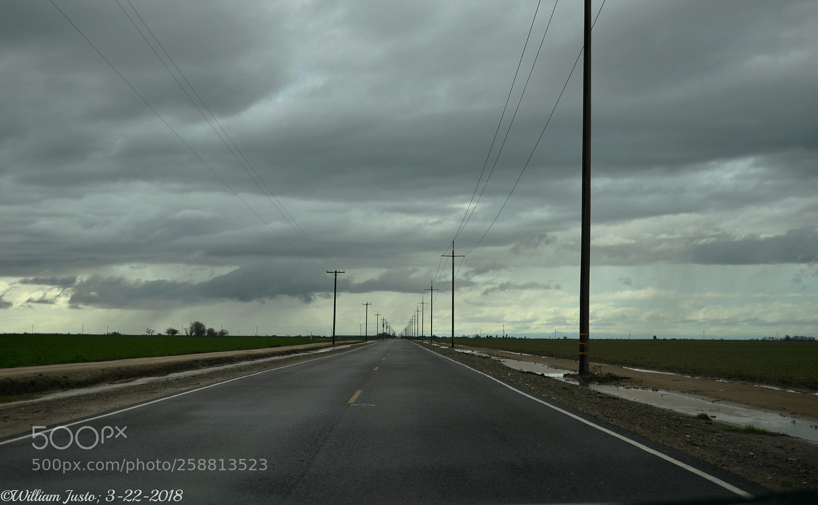 Nikon D5100 sample photo. A gloomy countryside 3-22-2018 photography