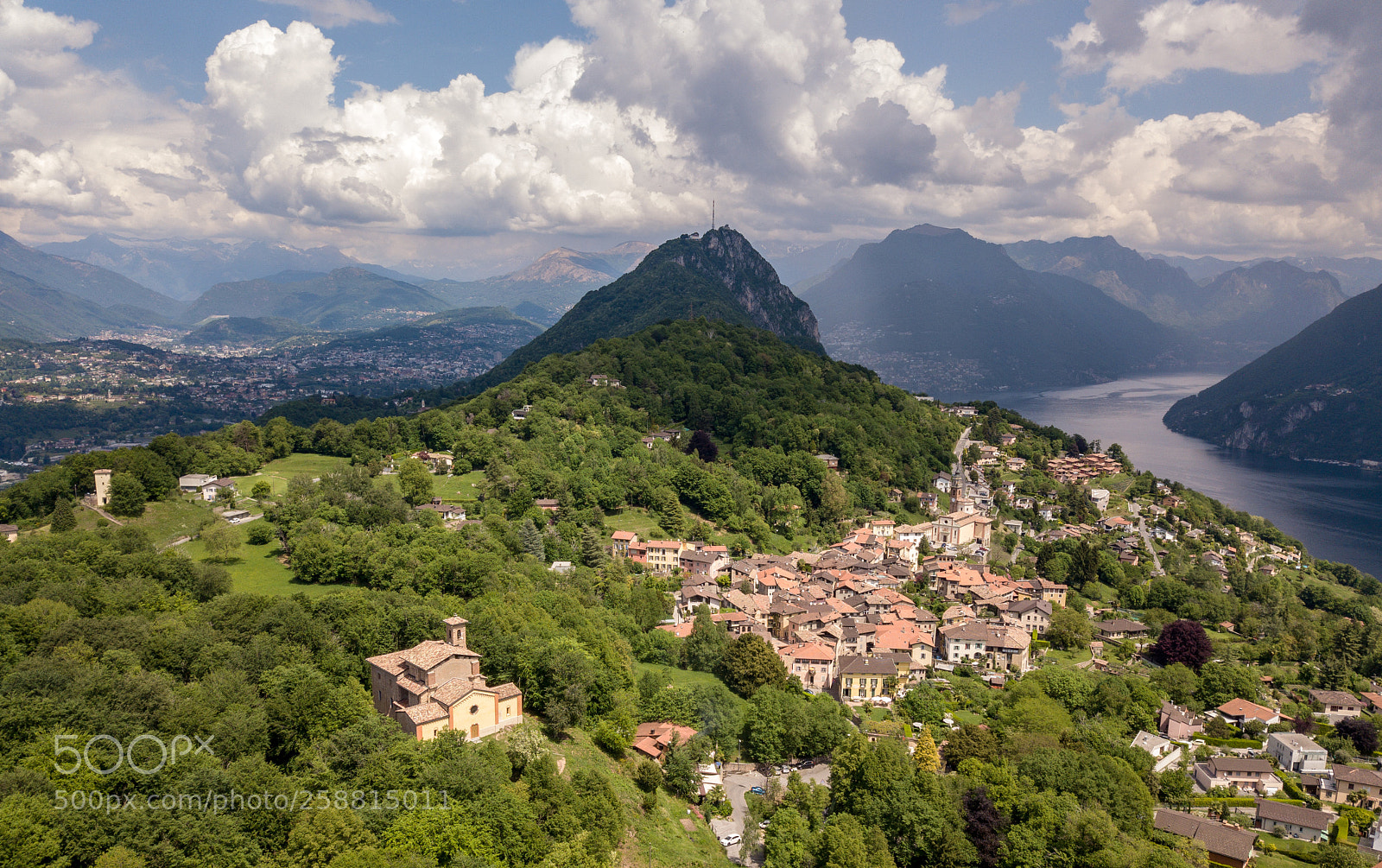 DJI FC220 sample photo. Tessin photography
