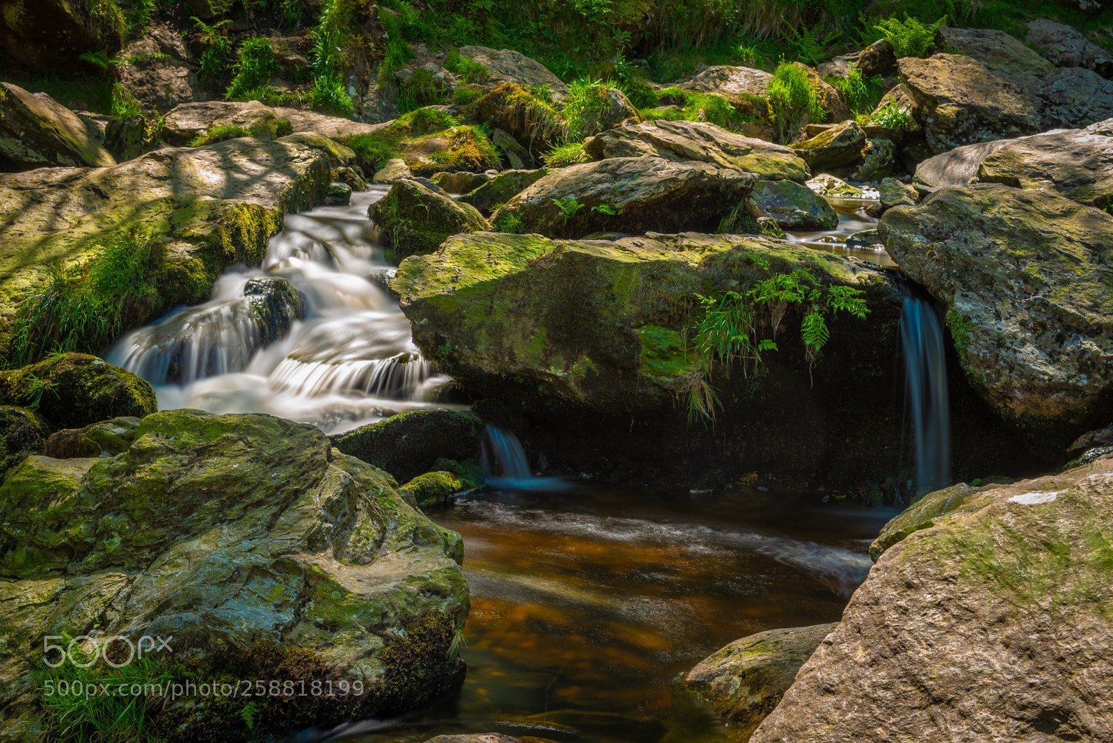 Nikon D750 sample photo. Falling water photography