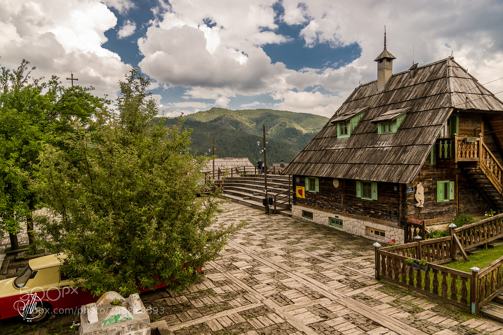 Nikon D610 sample photo. Drvengrad lendscape photography