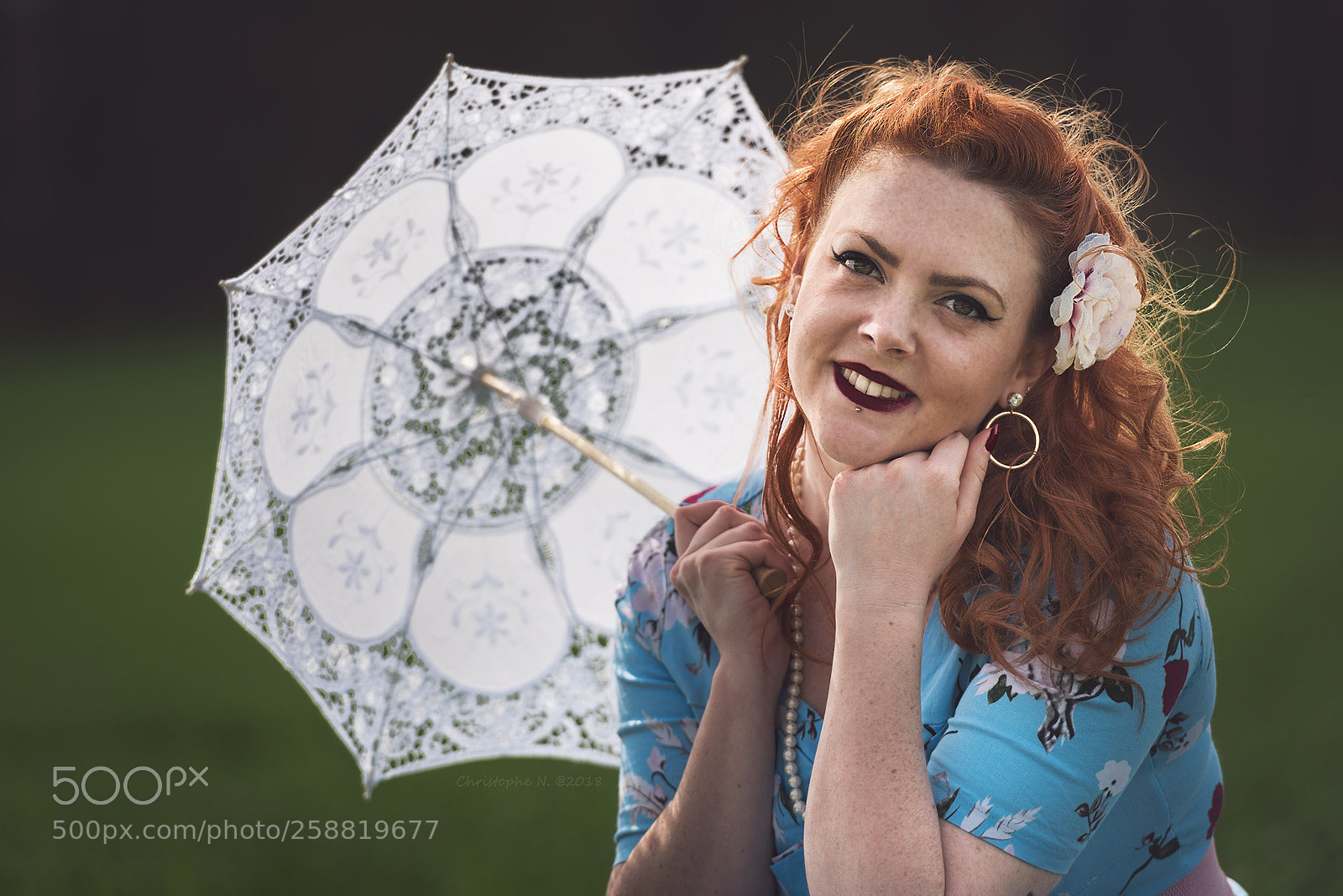 Nikon D810 sample photo. Umbrella girl photography