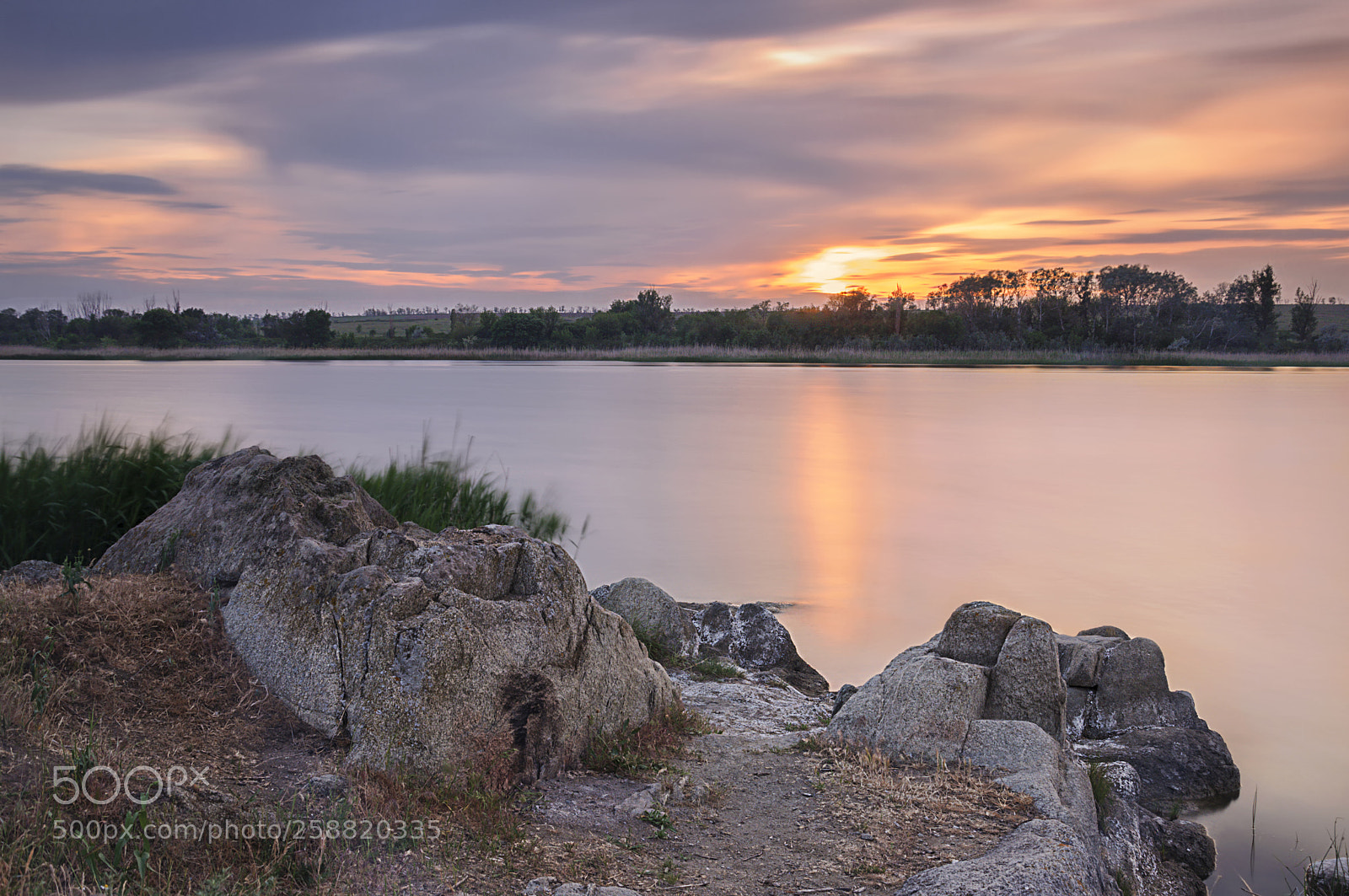 Nikon D90 sample photo. Lake at the sunset photography