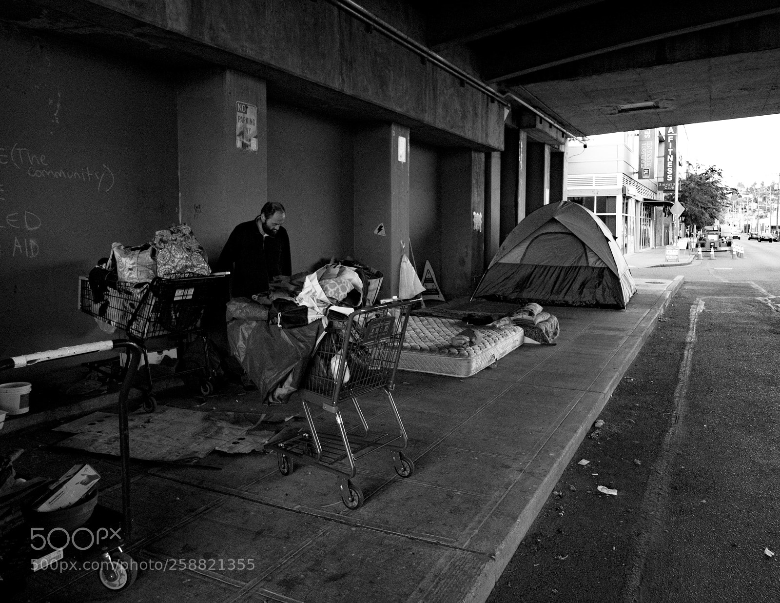 Panasonic Lumix DMC-LX100 sample photo. Underthebridge2 photography