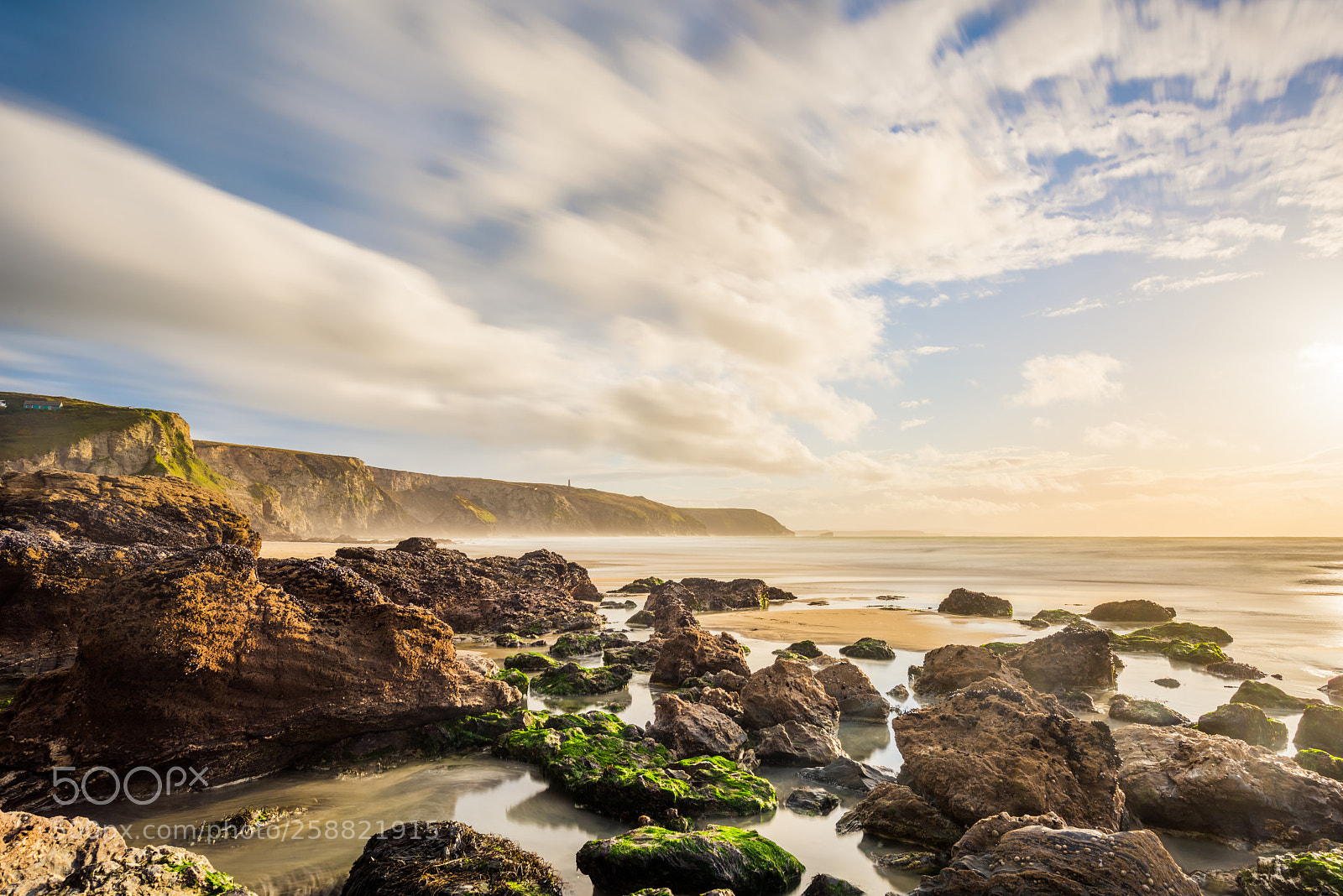 Nikon D810 sample photo. Conrwall rockpools photography