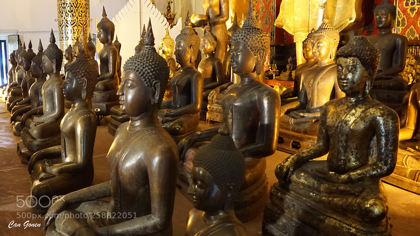Sony a6000 sample photo. Buddha sculptures in the photography
