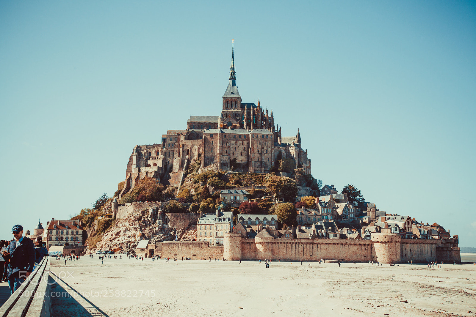 Canon EOS 5D Mark II sample photo. Mont saint michel photography