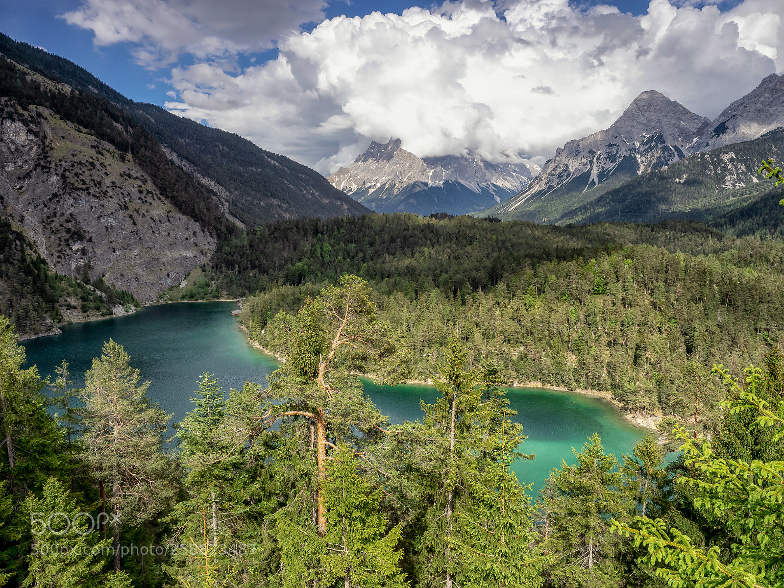 Olympus OM-D E-M1 sample photo. Zugspitzblick photography