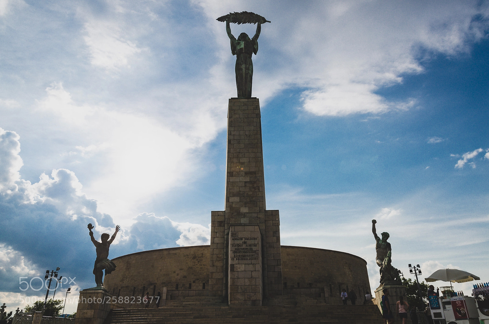 Nikon D7000 sample photo. Budapest liberty statue photography