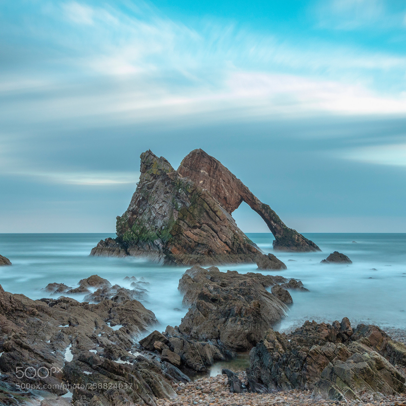 Canon EOS 7D Mark II sample photo. Bow fiddle rock, portknockie photography