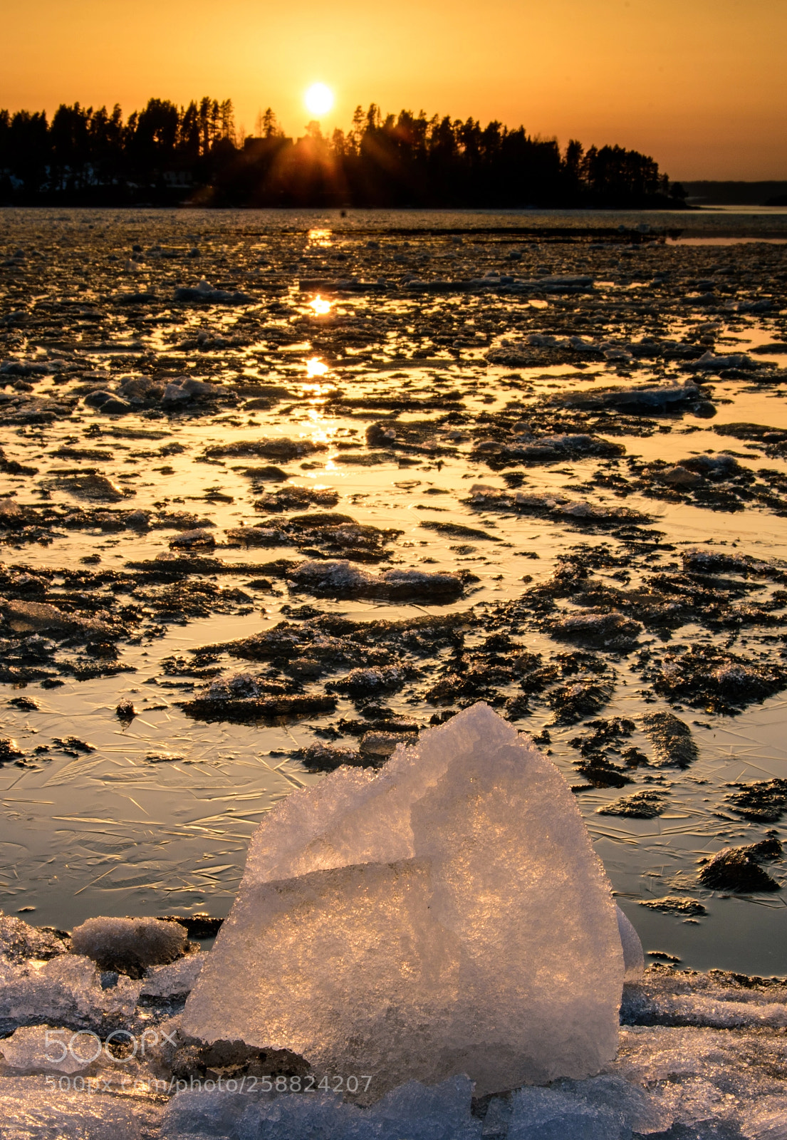 Nikon D810 sample photo. Sunset over tyinfjorden photography