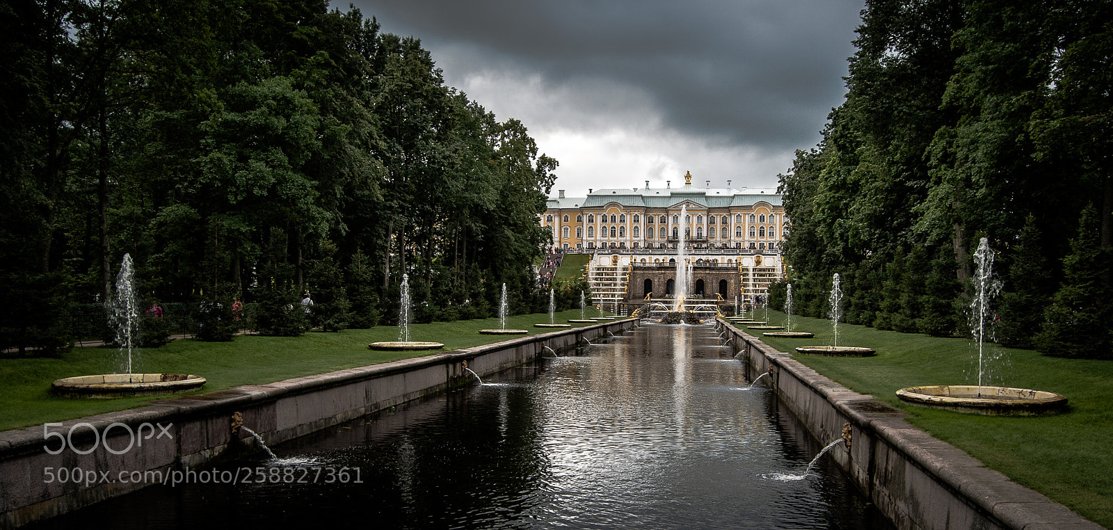 Nikon D60 sample photo. Peterhof photography