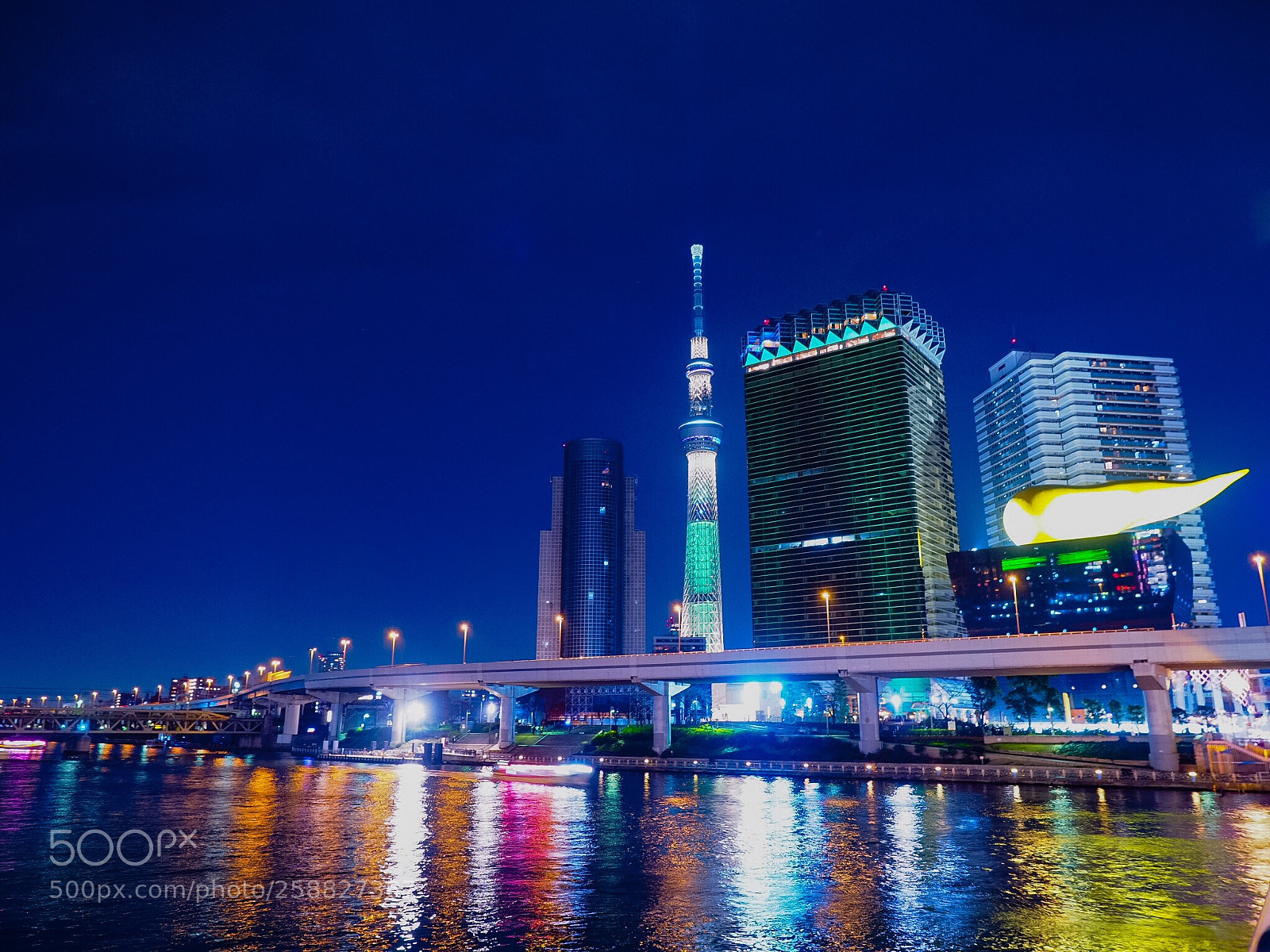 Olympus PEN-F sample photo. The riverside of tokyo photography