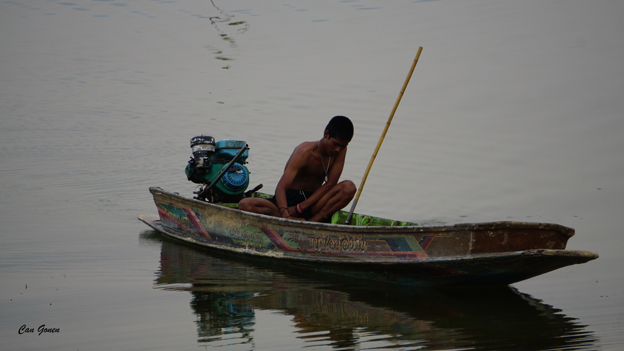 Sony a6000 sample photo. Travelling by boat in thailand. photography