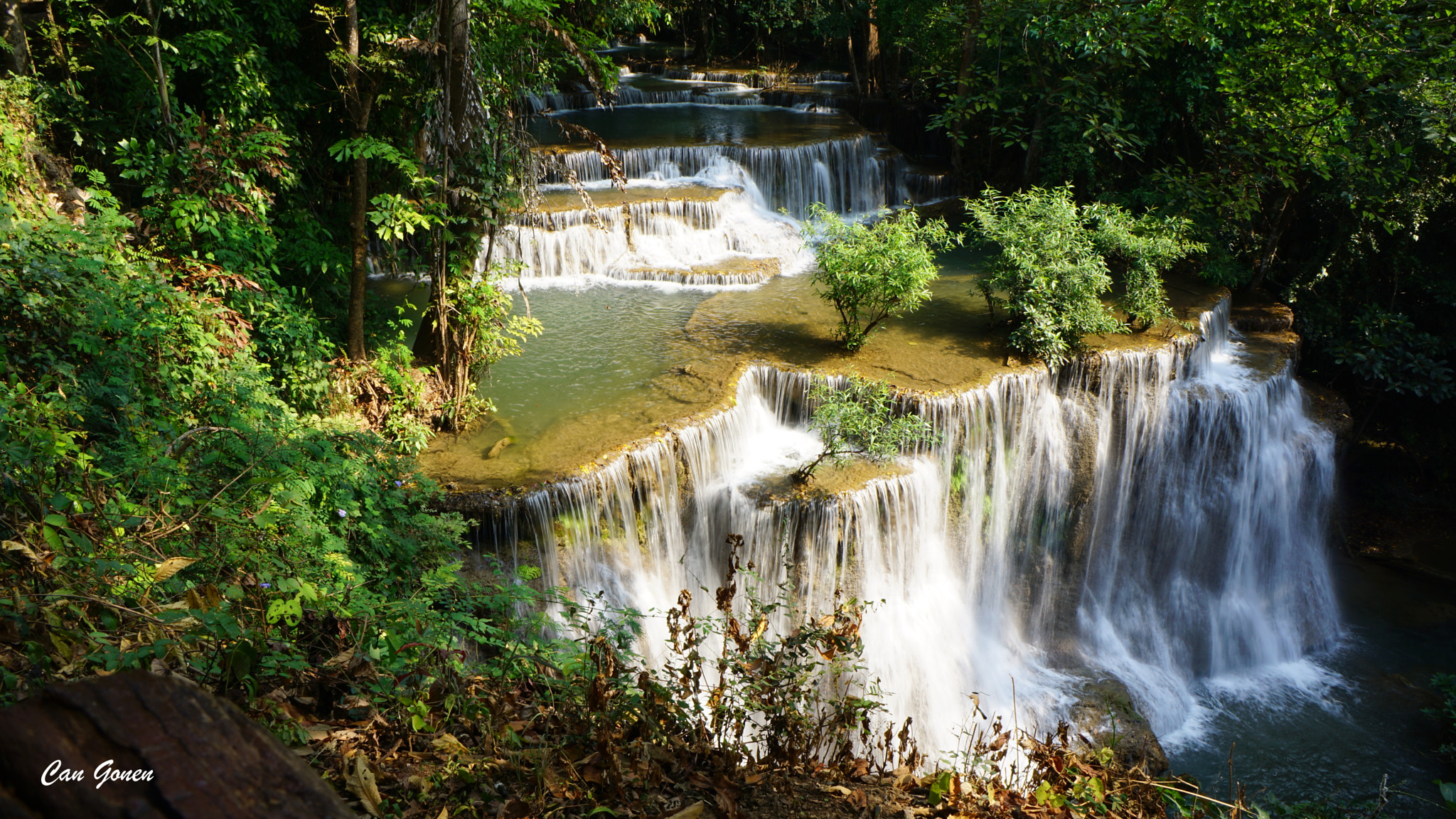 Sony E 20mm F2.8 sample photo. Waterfall, thailand photography