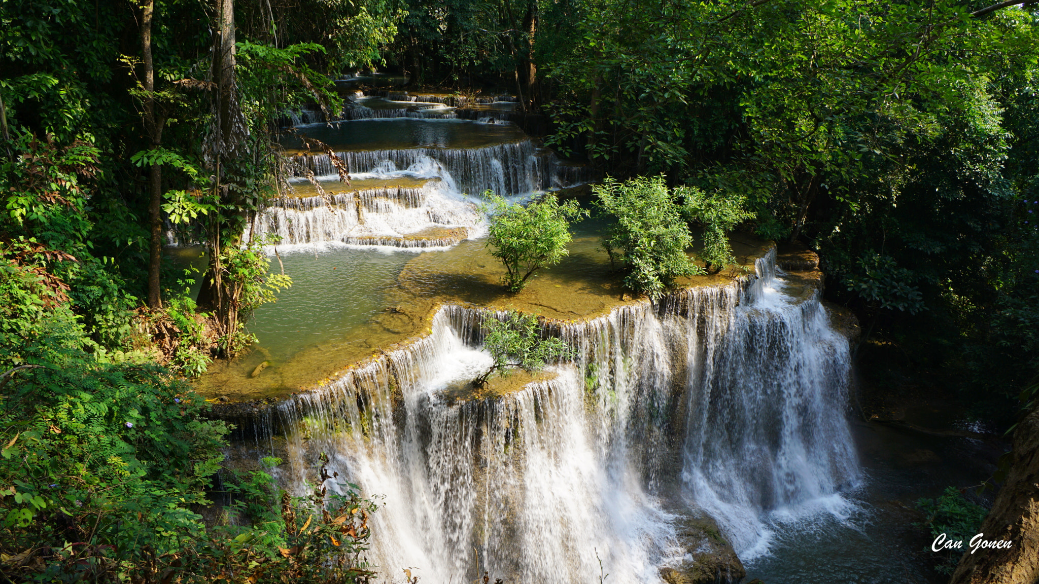 Sony a6000 + Sony E 20mm F2.8 sample photo. Huay maekamin waterfall, thailand photography