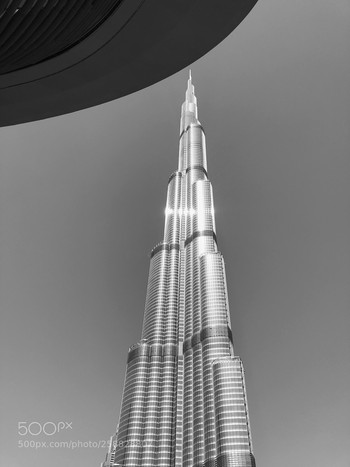 Apple iPhone X sample photo. Burj al khalifa photography