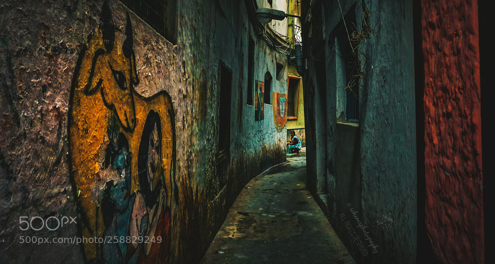 Sony a6000 sample photo. Colored walls photography