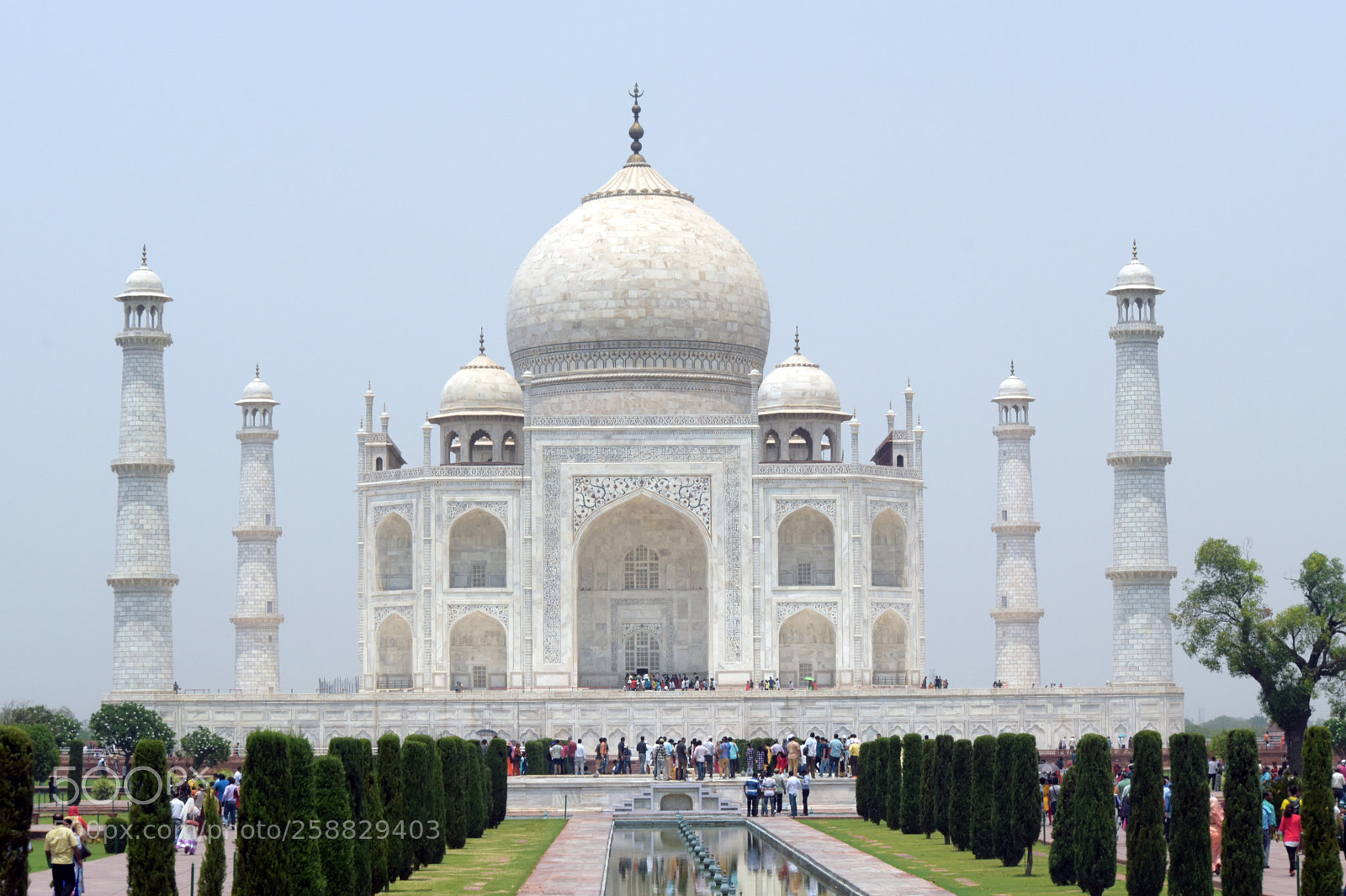 Nikon D5500 sample photo. Taj mahal - symbol photography
