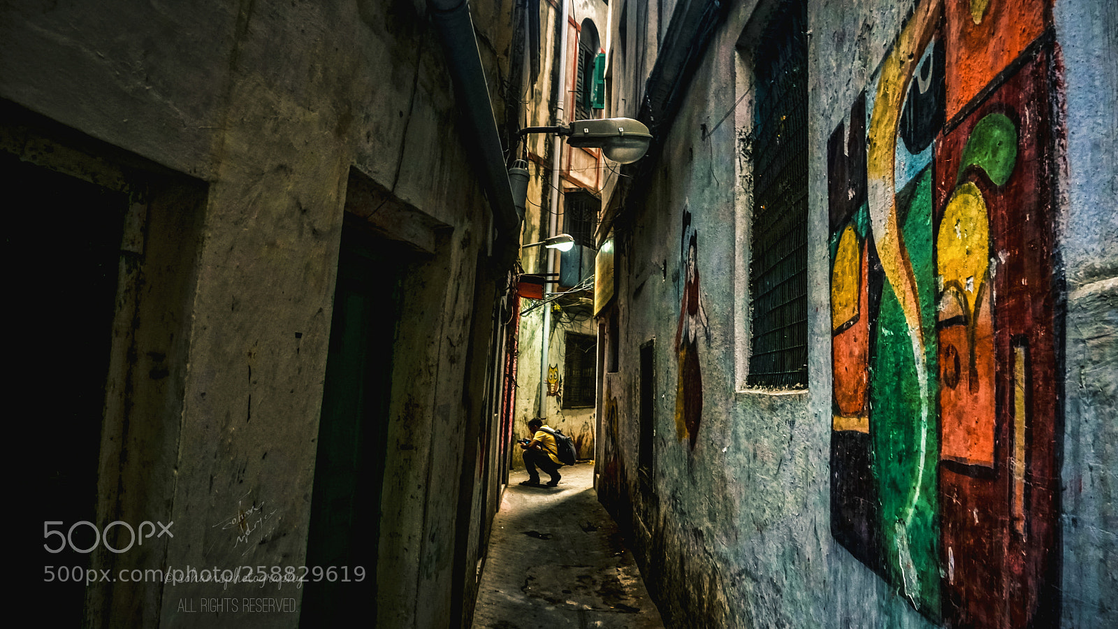Sony a6000 sample photo. Wall paintings photography