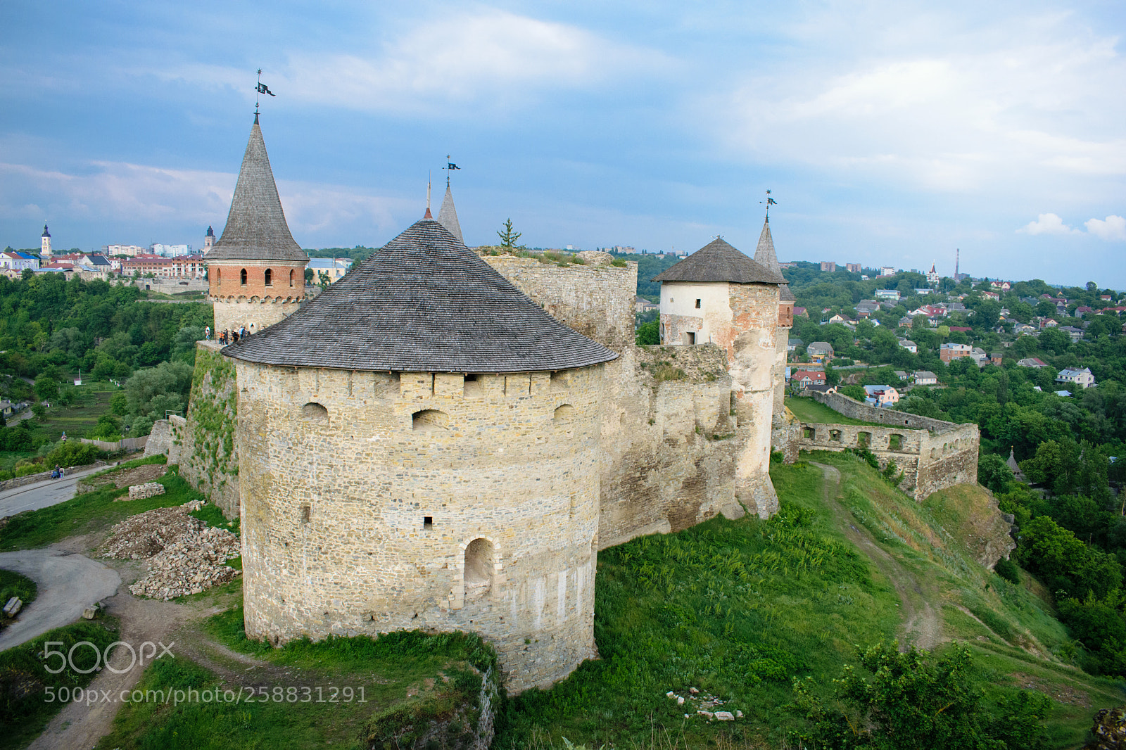 Nikon D5300 sample photo. Kamenetz-podolsky fortress photography