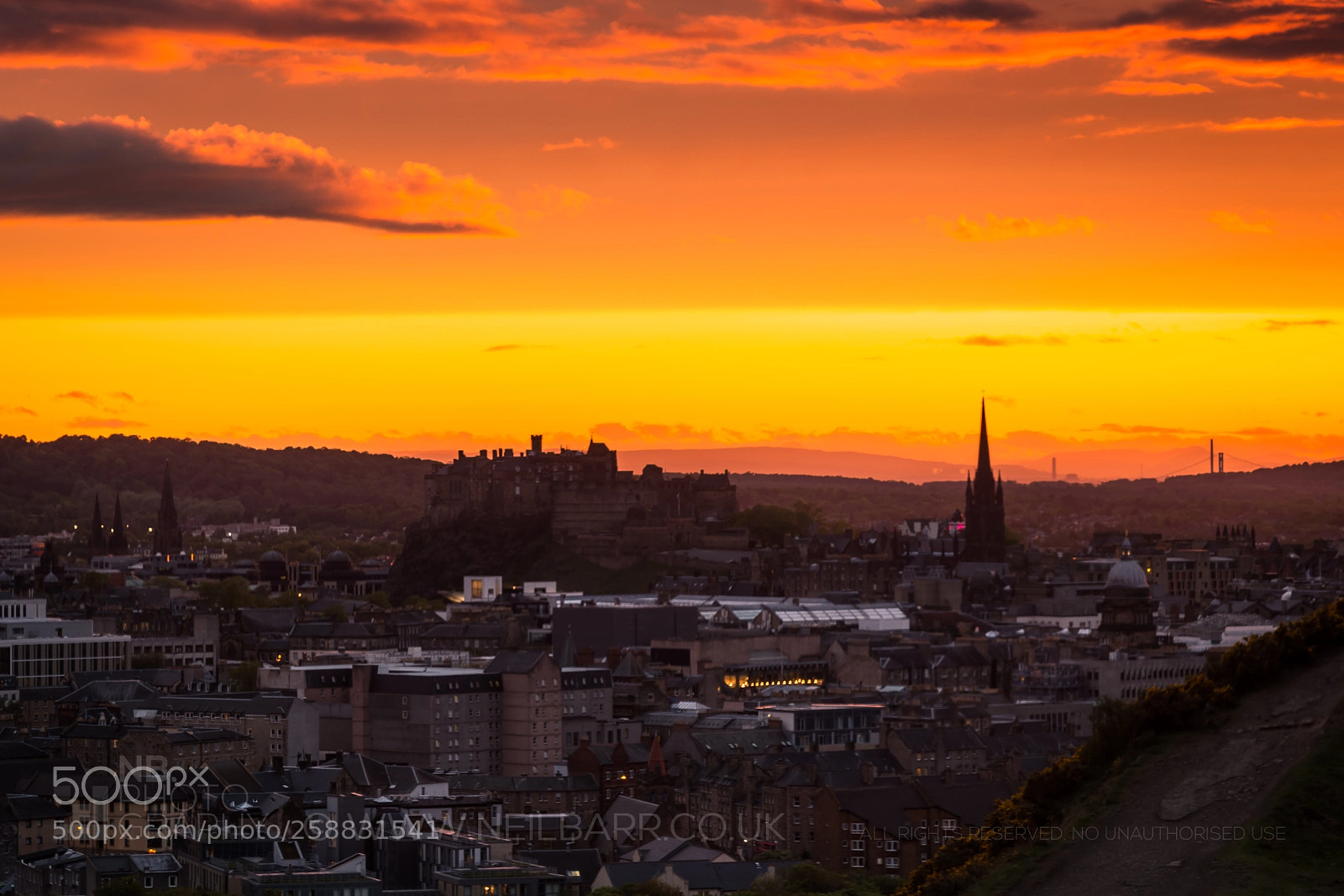Canon EOS 6D sample photo. Edinburgh castle photography
