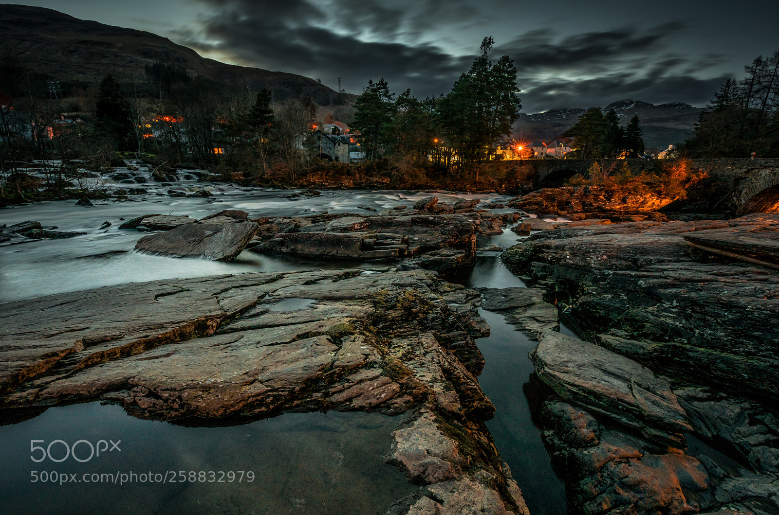 Nikon D750 sample photo. Falls of dochart photography