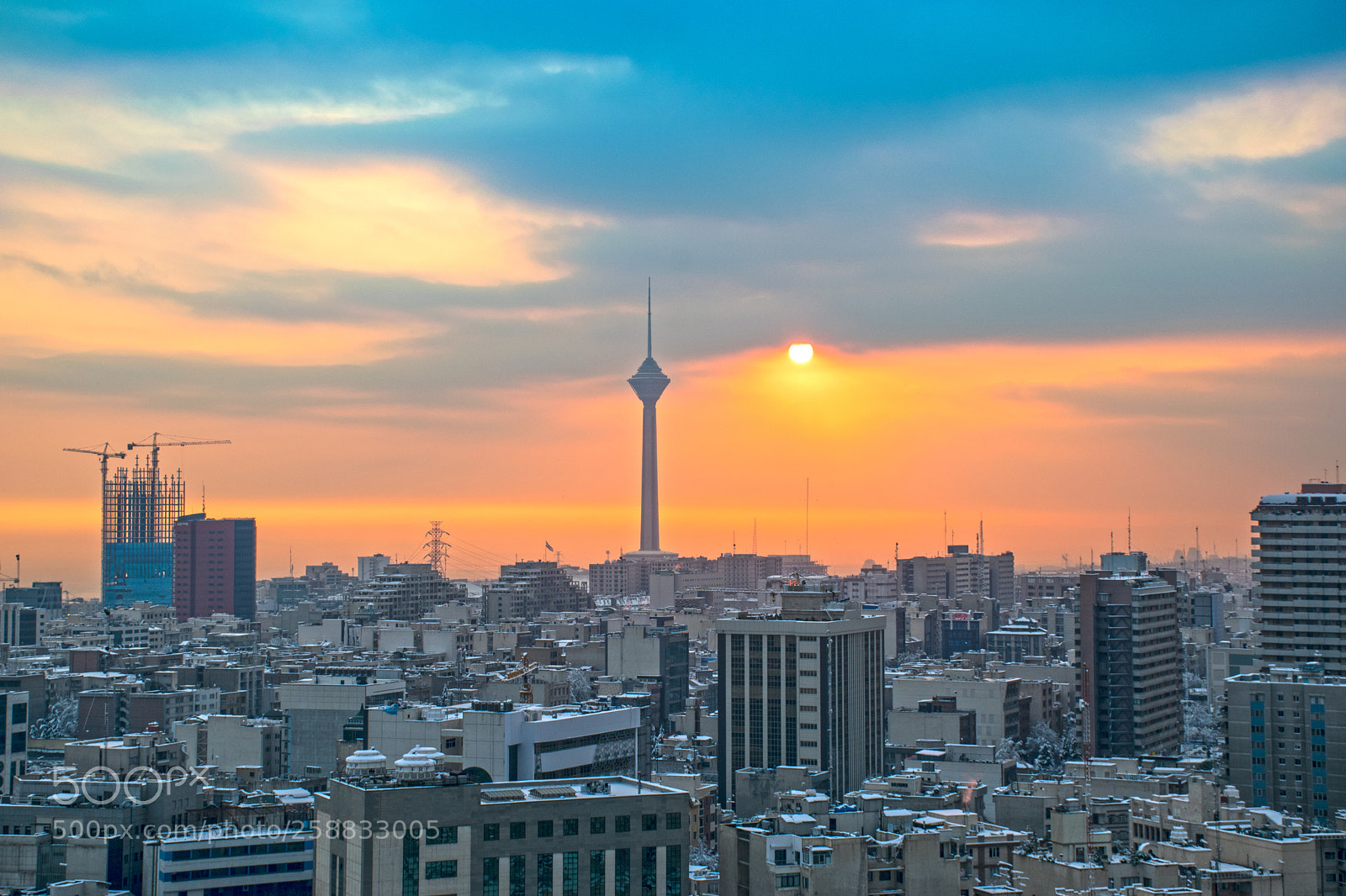Nikon D5300 sample photo. Milad tower photography