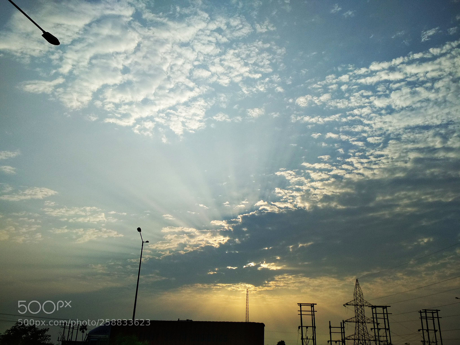 Xiaomi Redmi 4 Pro sample photo. Hidden sun and clouds photography