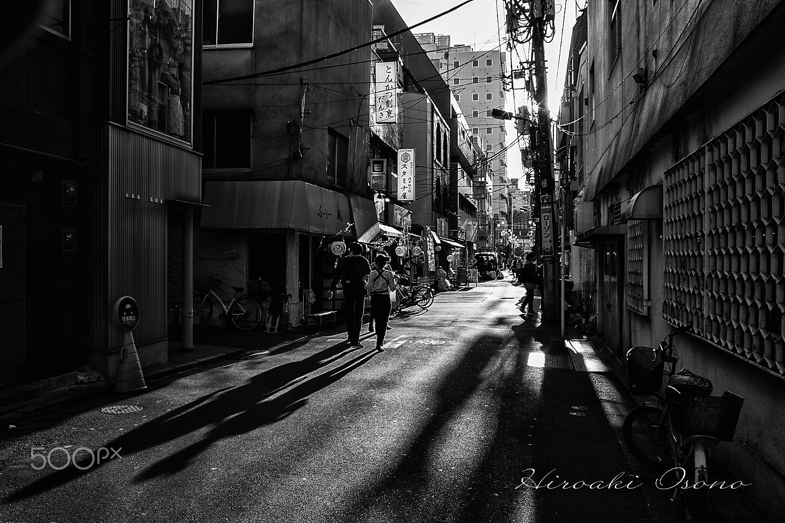 Sigma DP1 sample photo. Asakusa back street photography