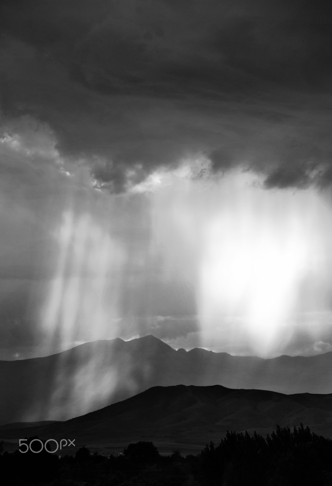 Nikon D3000 sample photo. American fork storm photography