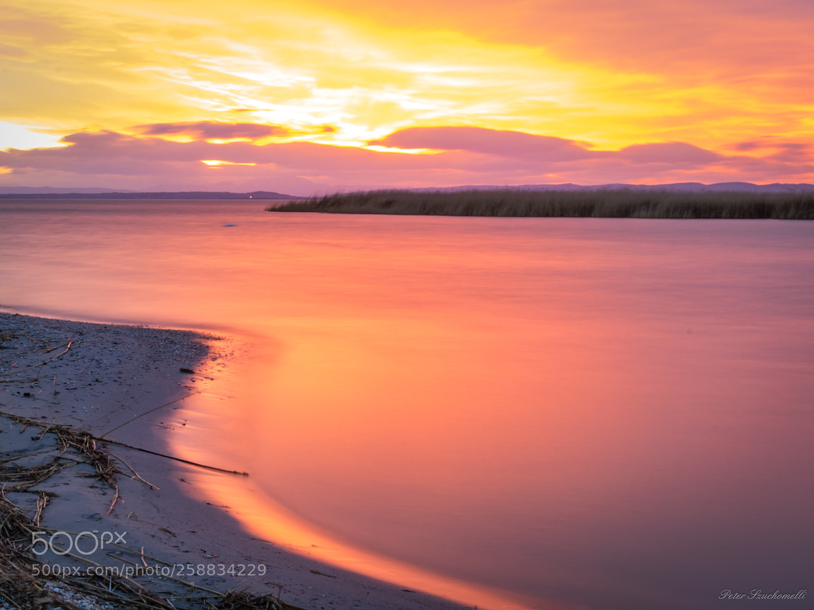 Canon EOS 750D (EOS Rebel T6i / EOS Kiss X8i) sample photo. Neusiedlersee im sonnenuntegang photography