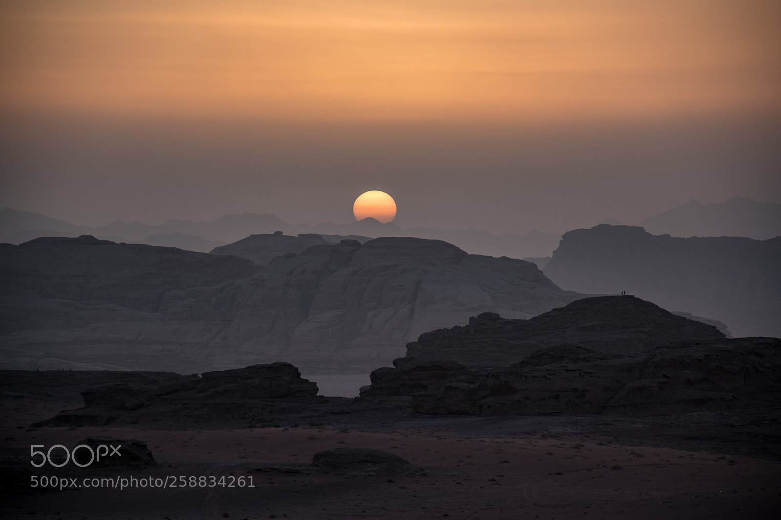 Nikon D5500 sample photo. Desert sunset photography