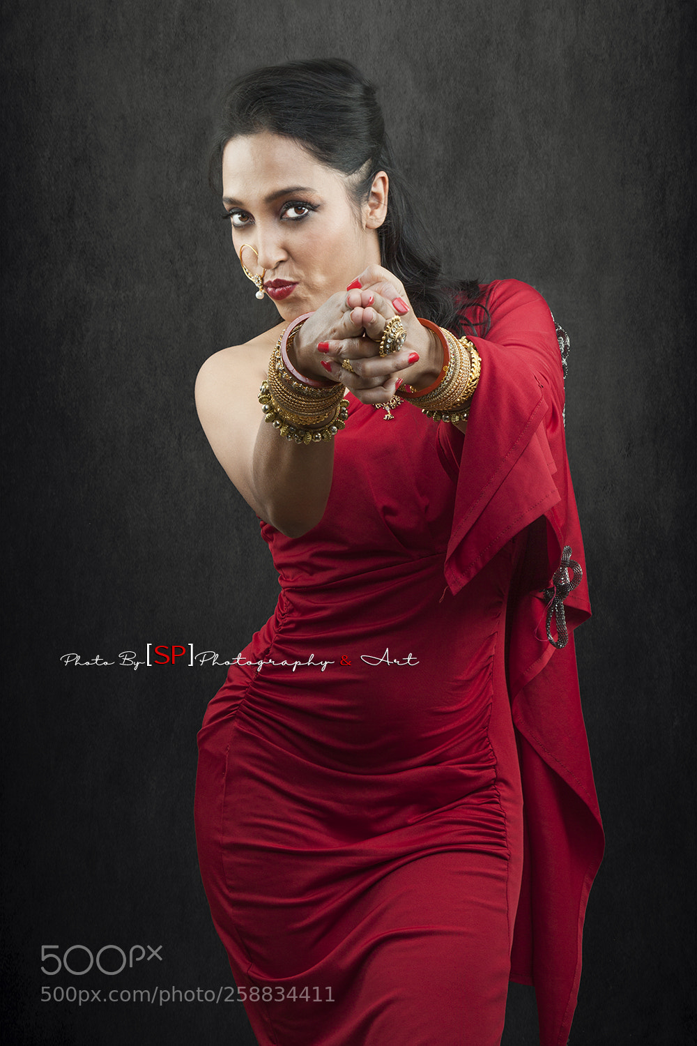 Canon EOS 5D Mark II sample photo. Indo western photography