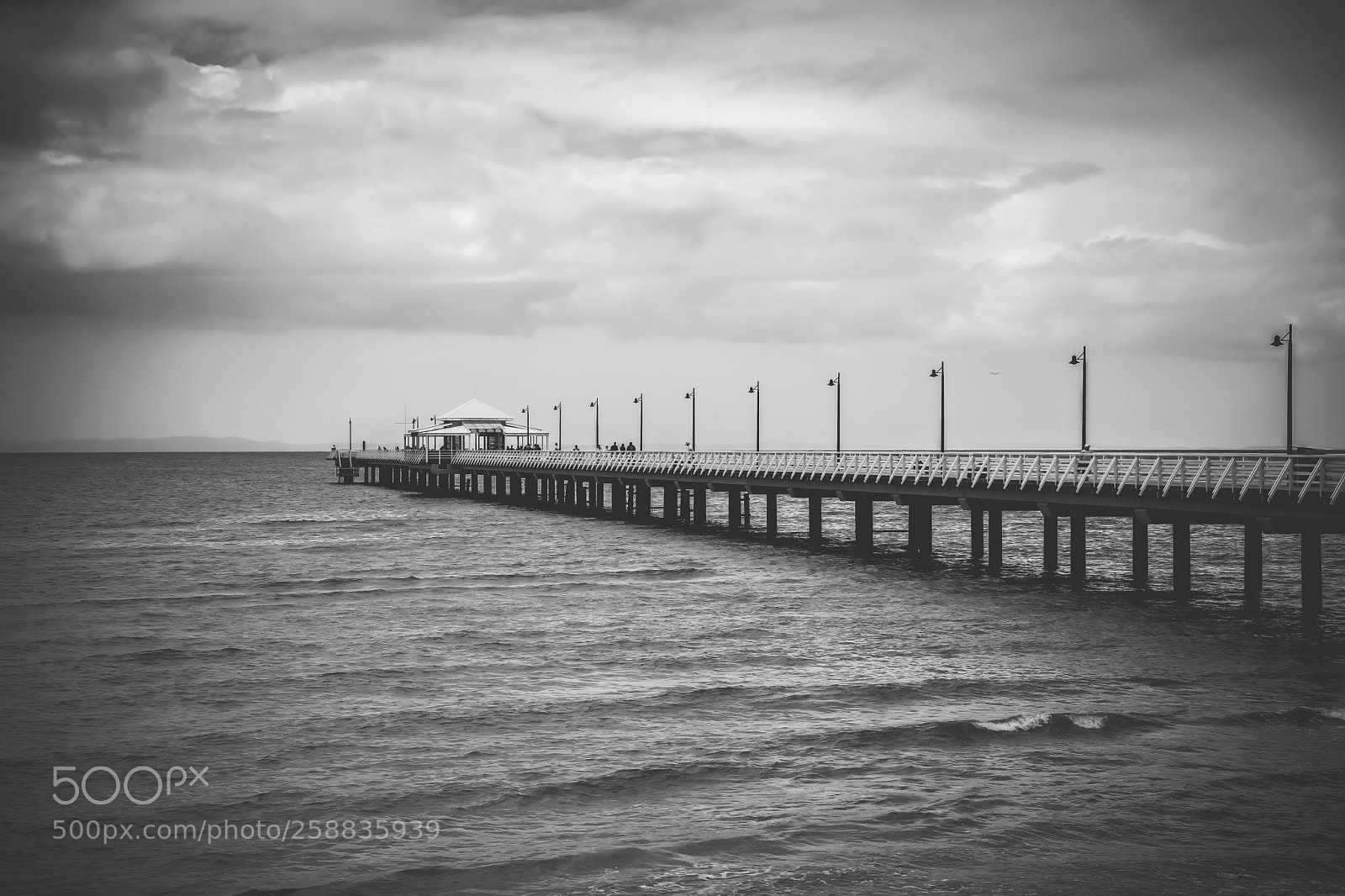 Sony a7 II sample photo. Shorncliffe pier photography