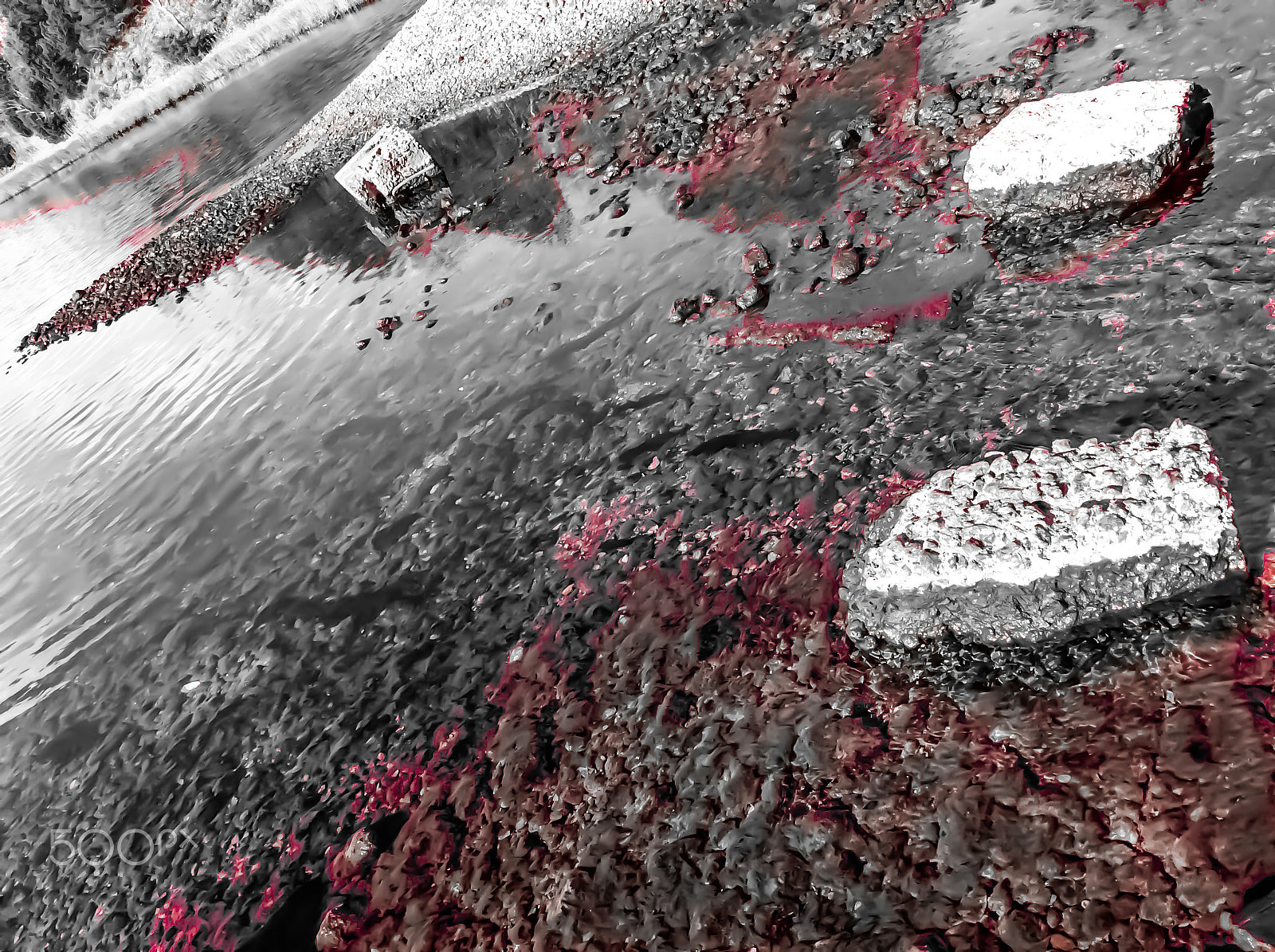 Apple iPad mini 2 sample photo. Red waters photography