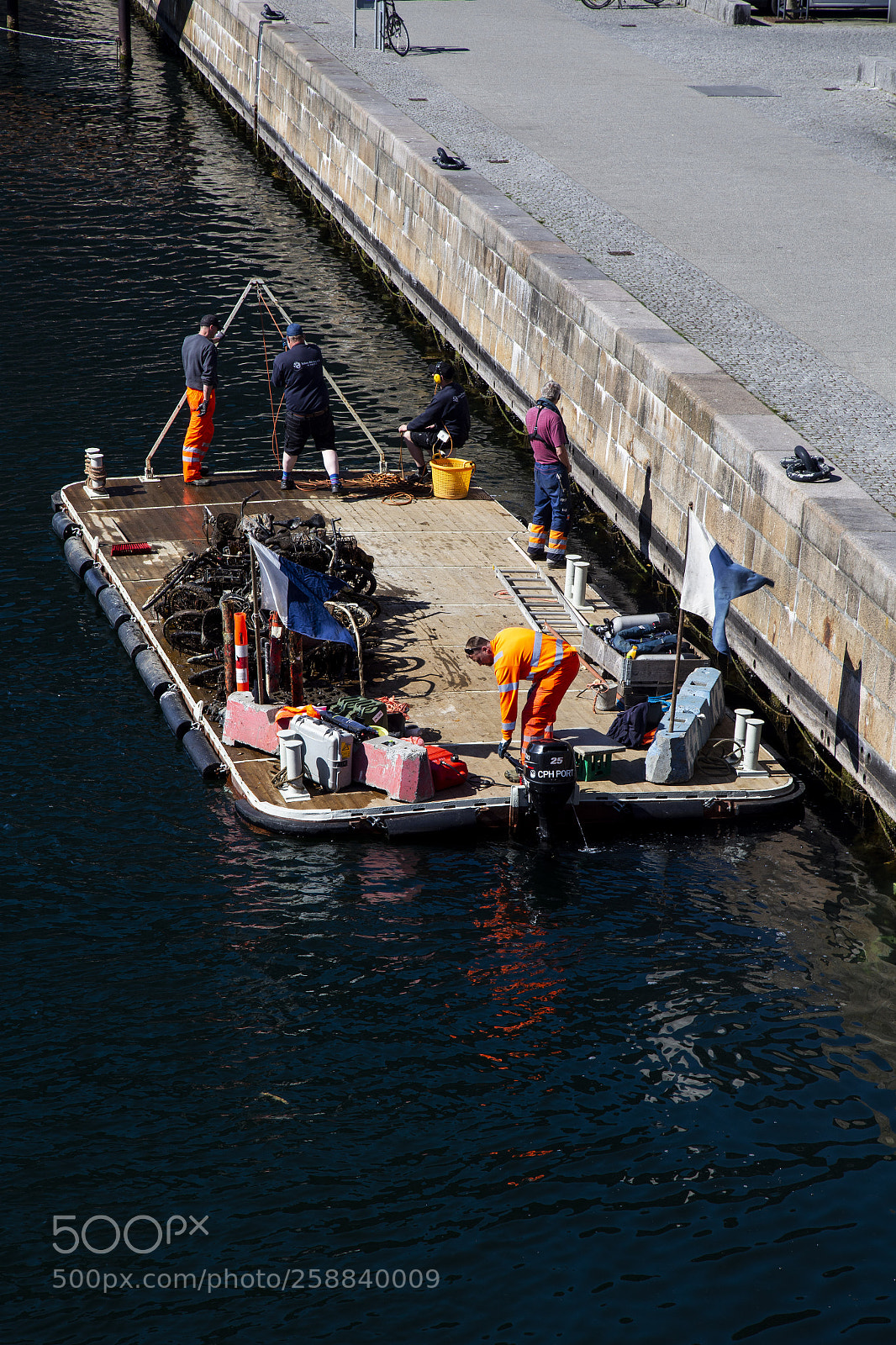 Canon EOS 6D sample photo. Fishing bicycles in copenhagen photography