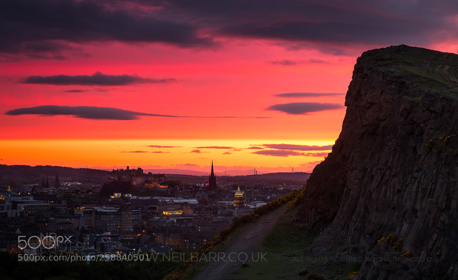 Canon EOS 6D sample photo. Edinburgh photography