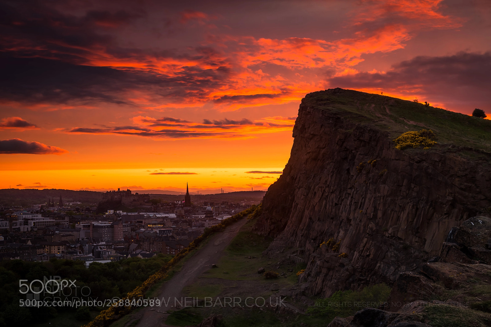 Canon EOS 6D sample photo. Edinburgh photography