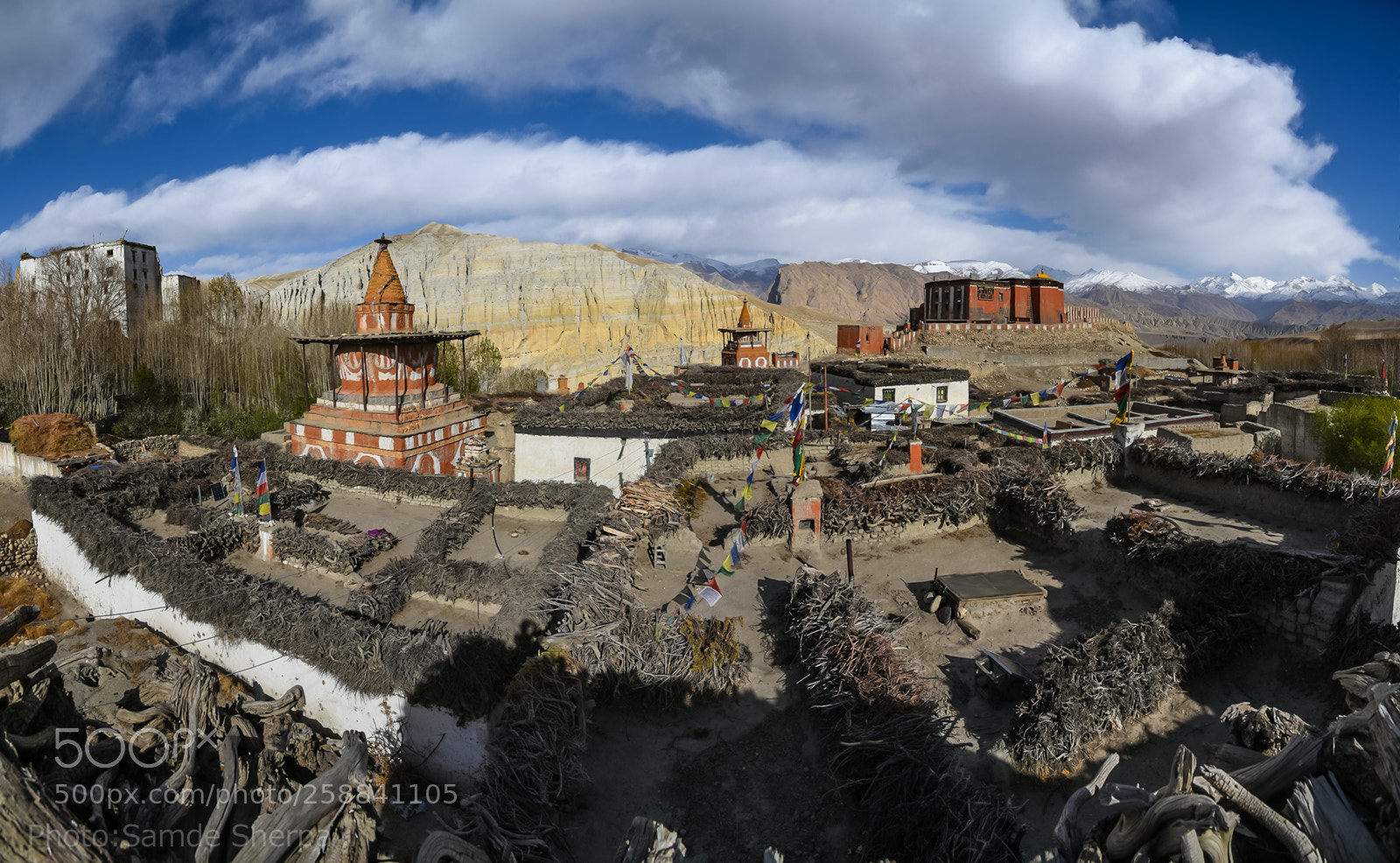 Nikon D750 sample photo. Roofscape tsarang photography