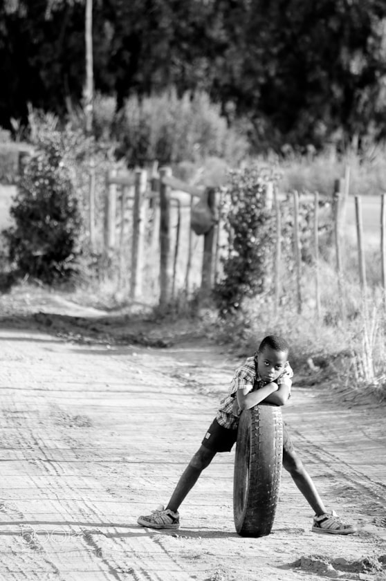 Nikon D90 sample photo. Children of safari photography