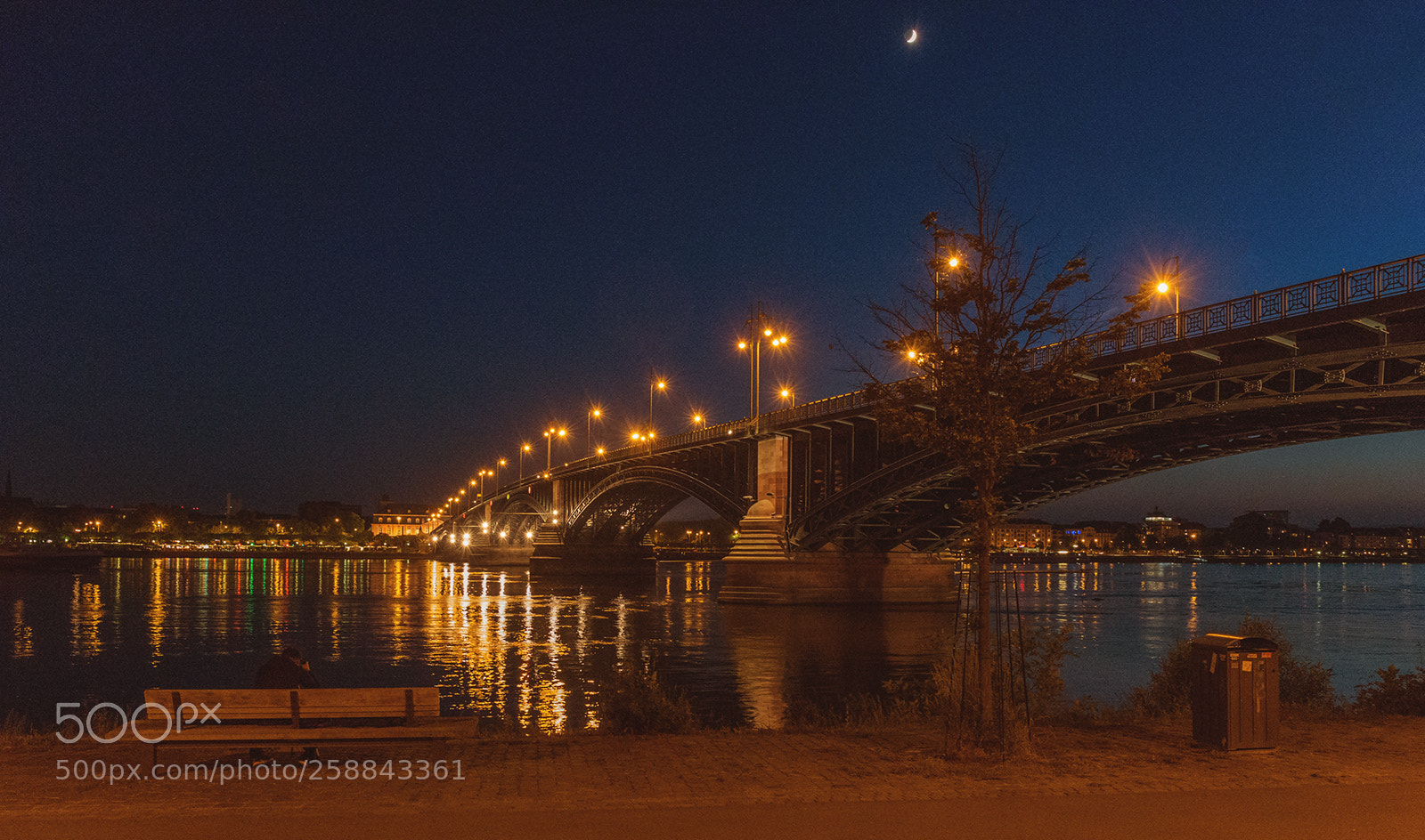Canon EOS 6D sample photo. Theodor-heuss-brücke photography