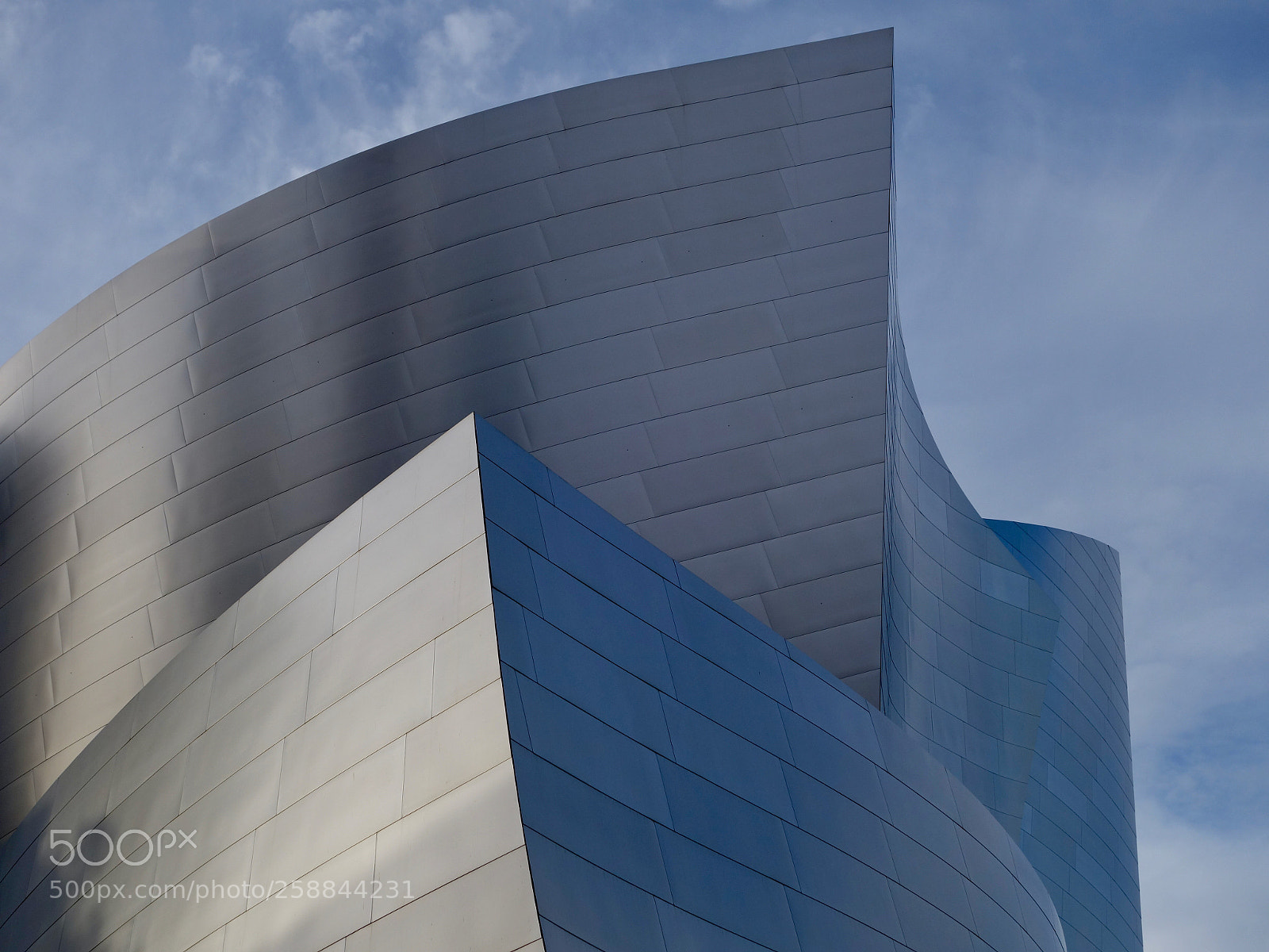 Sony Cyber-shot DSC-RX100 II sample photo. Walt disney music hall photography